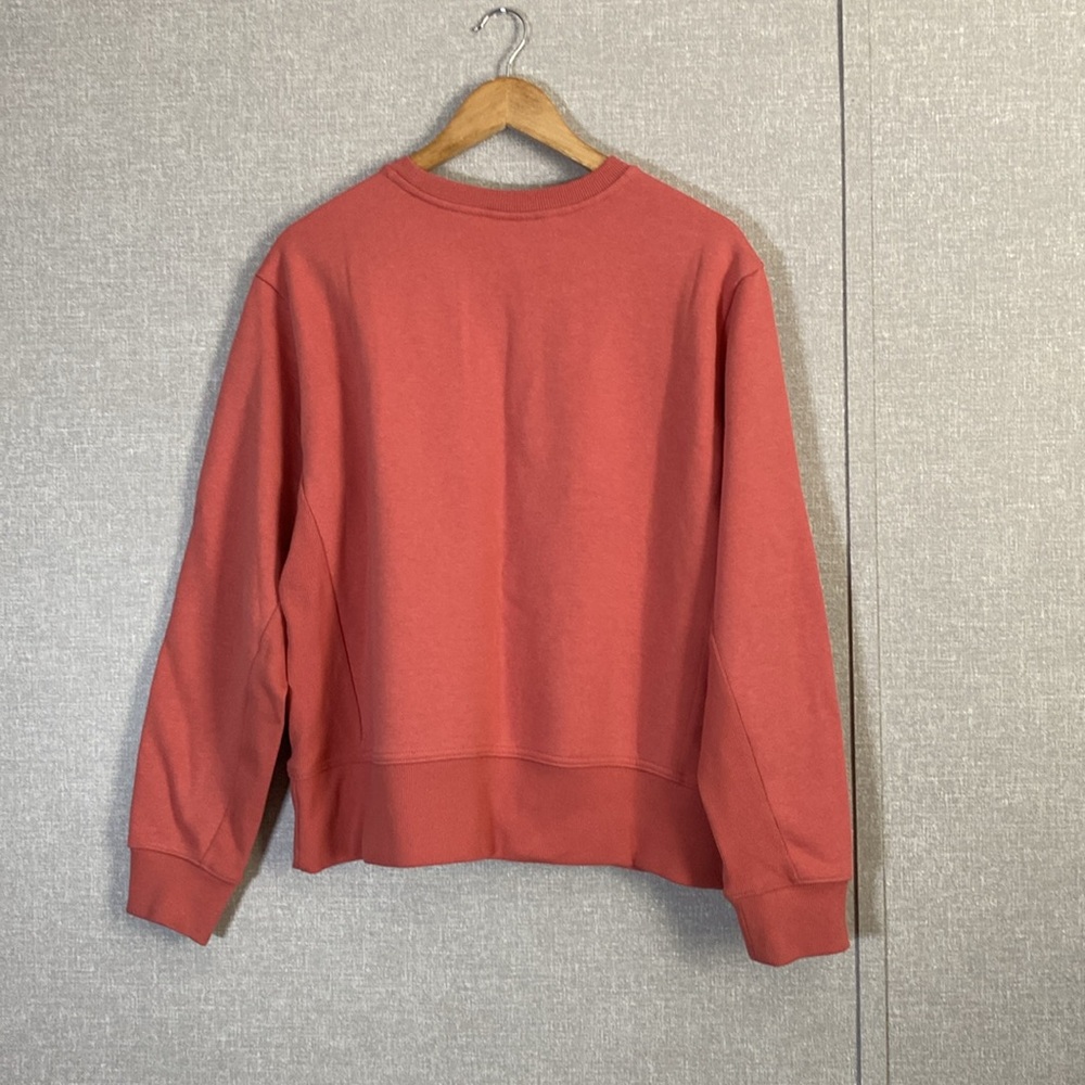 Columbia Women's Salmon Orange Crew Sweatshirt - Picture 6 of 11